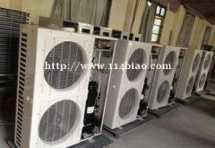 回收各地空调冷库冷库机组旧空调散热片看货定价空调机组
