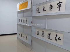 八棱柱展板直排隔断带板供应