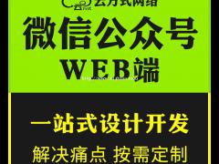 公众号开发，公众号搭建开发实体公司