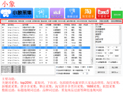 小象店群软件，一键抓取商品信息同步SKU库存，软件代理加盟招