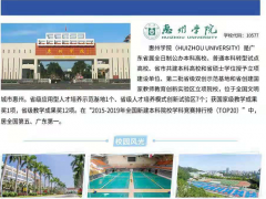 2022惠州成人高考专科本科(推荐)惠州学院