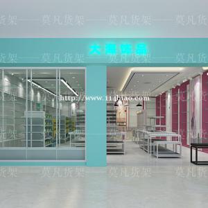 洛川饰品店货架空间展示设计-莫凡货架布局陈列