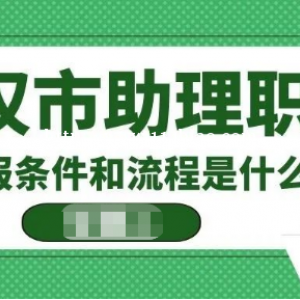 武汉助理工程师职称申报条件及流程有哪些呢