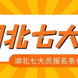 2022年湖北七大员报名条件及流程