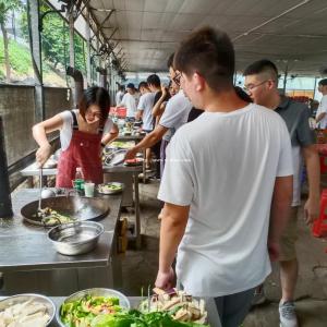 深圳周边农家乐野炊烧烤自己做饭休闲农庄 公司团建趣味活动推荐凤凰山田中园