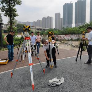 建筑测量培训班学习测量仪器实操