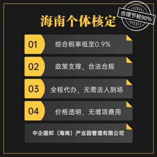 海南个体核定能帮企业解决什么问题