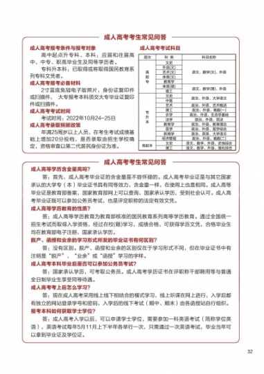 全日制成人  学历提升