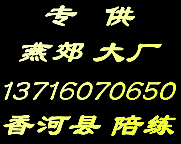 燕郊三河汽车陪练公司免费接送