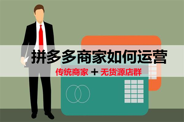 揭秘拼多多无货源店群百单模式，新手开网店运营技术培训线下教学