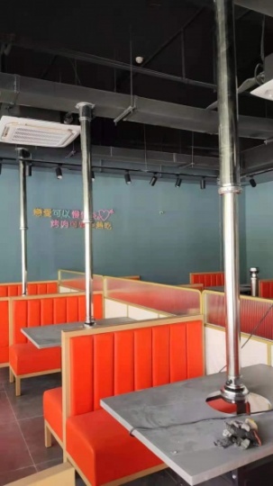 中山市烧烤油烟管道厨房排烟系统安装设计烤肉净化器厂家
