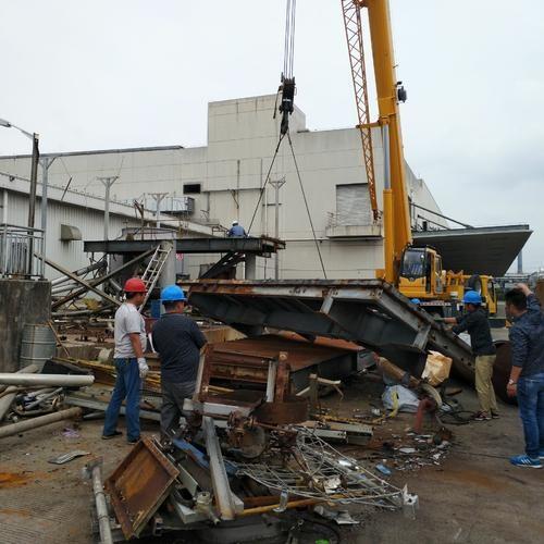 北京油脂厂设备回收 工厂生产线拆除 电缆及设备拆除回收