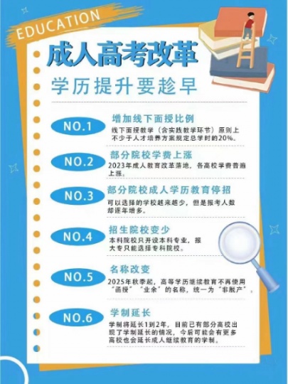 【海德教育】邢台2023成人高考•专科/本科报名中