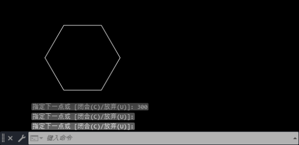 cad2020多边形角度怎么画?