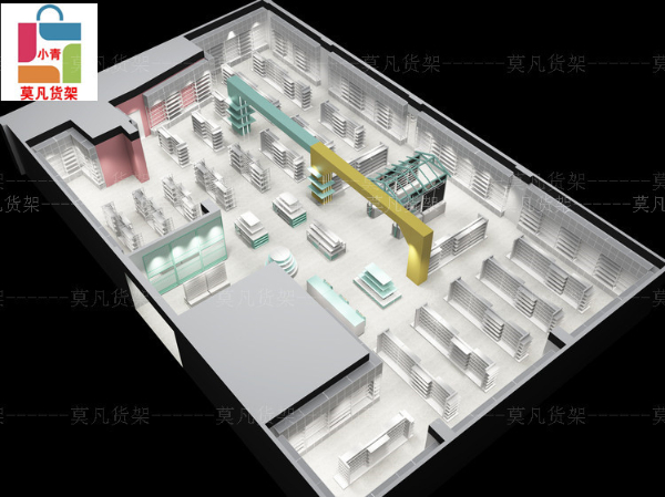 新疆​饰品货架门店特色设计、精品主题空间规划