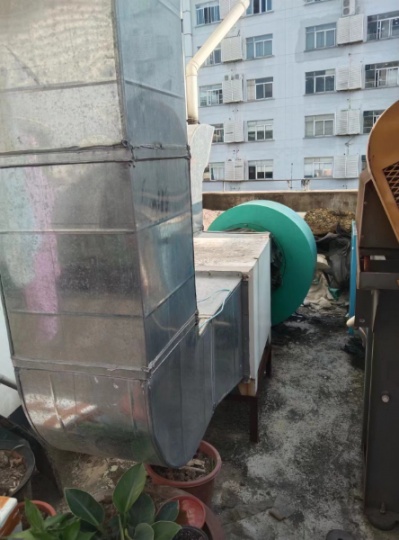 肇庆市排油烟系统抽风机净化器设备定制安装烤肉店排烟系统