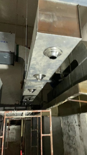 深圳商场餐厅食堂厨房排风机安装专业维修厨房排风机效果改造抽油烟机安装除味机