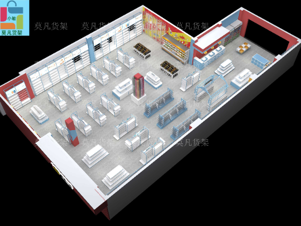 十元店货架个性化需求-商洛十元店货架-莫凡货架厂家联系方式