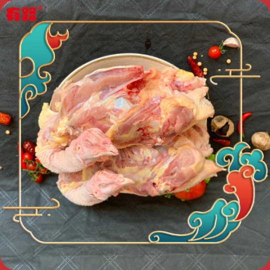 冷冻熬汤老母鸡鸡架带肉多油多内部处理干净用于汤汁吊高汤浓缩类制品使用