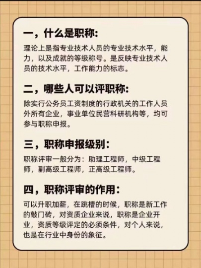 【海德教育】在河北邯郸哪些人可以评职称？