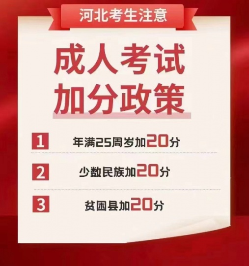 【海德教育】河北唐山成人高考自学考试报名中