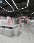 南京文创店文具展示柜实用性强-莫凡货架厂家供货