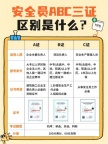 安全员ABC证区别，报考流程