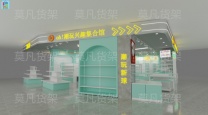 黑龙文创店货架规划独特店面设计、文创店货架款式种类繁多